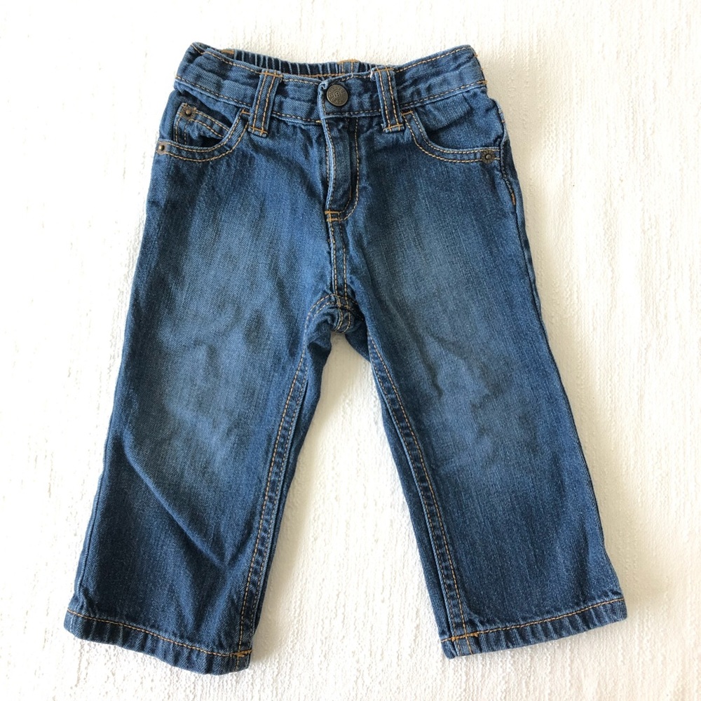 Crazy 8 Straight Legged Denim Jeans Size 12-18 M